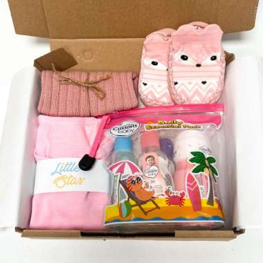 ZS Hampers Newborn Baby Gift Set Kado Baju Sabun Perlengkapan Mandi Bayi Baru Lahir Hadiah Parcel Pr
