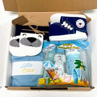 ZS Hampers Newborn Baby Gift Set Kado Baju Sabun Perlengkapan Mandi Bayi Baru Lahir Hadiah Parcel Pr