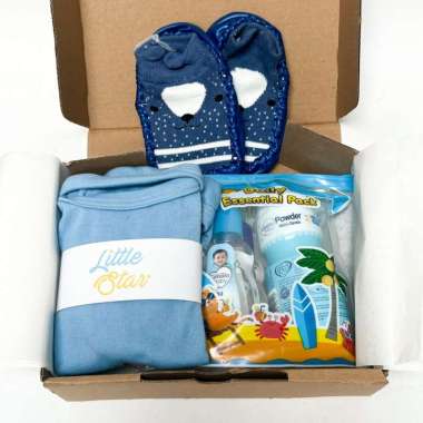 ZS Hampers Newborn Baby Gift Set Kado Baju Sabun Perlengkapan Mandi Bayi Baru Lahir Hadiah Parcel Pr