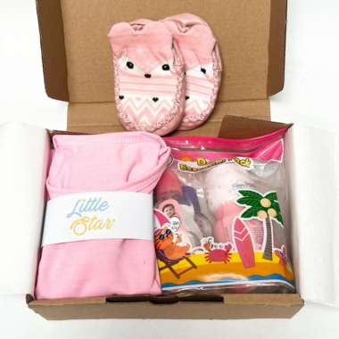 ZS Hampers Newborn Baby Gift Set Kado Baju Sabun Perlengkapan Mandi Bayi Baru Lahir Hadiah Parcel Pr