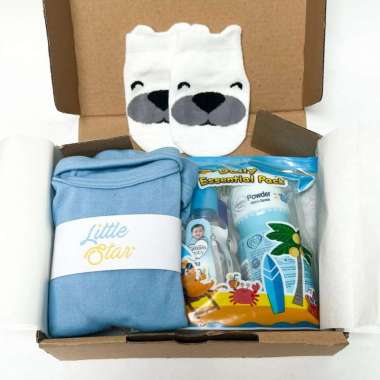 ZS Hampers Newborn Baby Gift Set Kado Baju Sabun Perlengkapan Mandi Bayi Baru Lahir Hadiah Parcel Pr