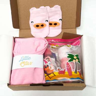 ZS Hampers Newborn Baby Gift Set Kado Baju Sabun Perlengkapan Mandi Bayi Baru Lahir Hadiah Parcel Pr