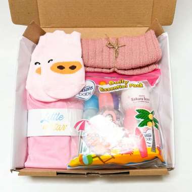 ZS Hampers Newborn Baby Gift Set Kado Baju Sabun Perlengkapan Mandi Bayi Baru Lahir Hadiah Parcel Pr