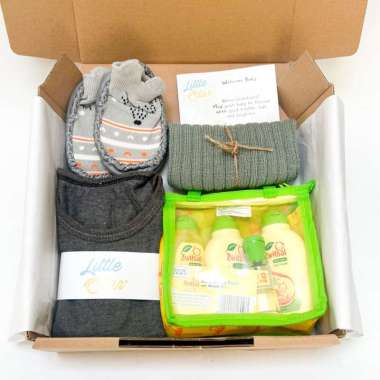 ZS Hampers Newborn Baby Gift Set Kado Baju Sabun Perlengkapan Mandi Bayi Baru Lahir Hadiah Parcel Pr