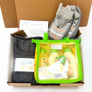 ZS Hampers Newborn Baby Gift Set Kado Baju Sabun Perlengkapan Mandi Bayi Baru Lahir Hadiah Parcel Pr