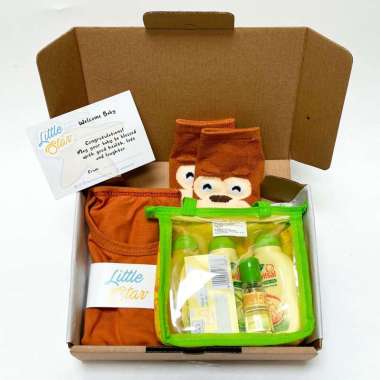ZS Hampers Newborn Baby Gift Set Kado Baju Sabun Perlengkapan Mandi Bayi Baru Lahir Hadiah Parcel Pr