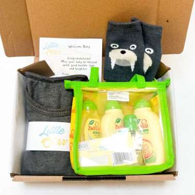 ZS Hampers Newborn Baby Gift Set Kado Baju Sabun Perlengkapan Mandi Bayi Baru Lahir Hadiah Parcel Pr