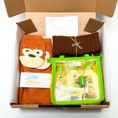 ZS Hampers Newborn Baby Gift Set Kado Baju Sabun Perlengkapan Mandi Bayi Baru Lahir Hadiah Parcel Pr