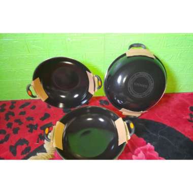 Wajan enamel 34cm Gse kuping