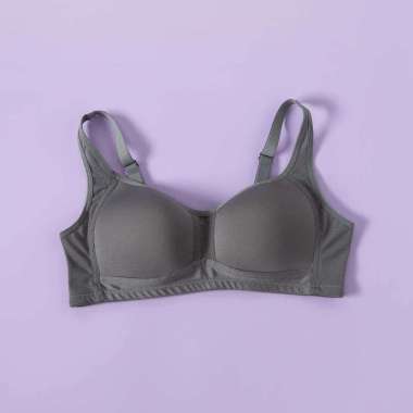 Felancy Comfort Bra Wireless Cup B 071-2041B Dark Grey 34B