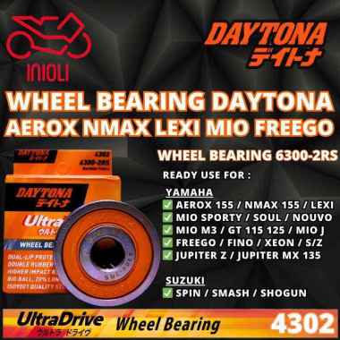 WHEEL BEARING DAYTONA MIO SPORTY MIO J FINO MIO GT 115 MIO SOUL 5TL 54P BEARING LAHER LAHAR KLAHER R