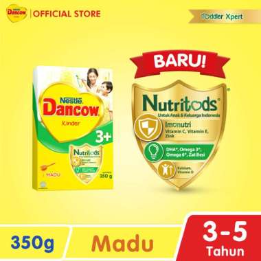 Dancow 5+ Vanila/Madu 350gr - Susu Anak 5-12 Tahun madu