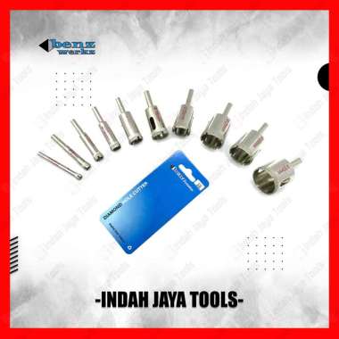 BENZ Mata Bor Kaca 16 18 20 22 Keramik Granit Diamond HoleSaw Cutter 20 MM