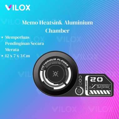 memo chamber heatsink aluminium pad pendingin hp gaming game cooling