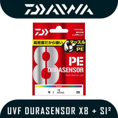 Senar Pancing PE Daiwa Durasensor X8+SI2 (Muschle) 300m Multicolor