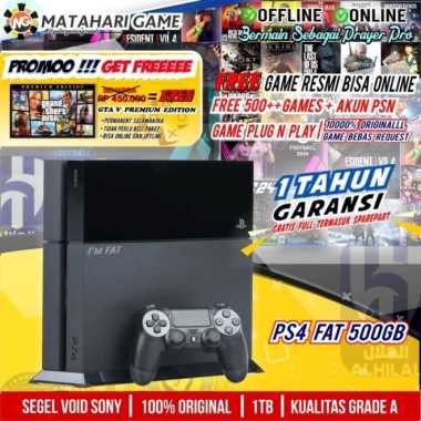 Promo PS4 Fat 500GB Hen FC 24 Fifa 24 PS 4 Ofw CFW 500 Giga 500 GB Console  - Ofw Tanpa Stik - Kota Malang - Focusgame