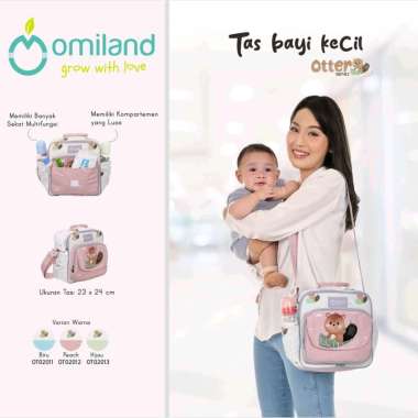Omiland Tas Bayi Kecil Otter Series Biru
