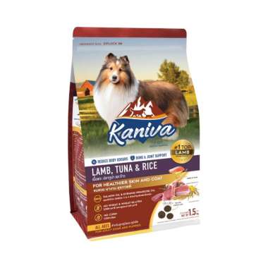 KANIVA Dog Food [1,5 kg] Lamb, Tuna & Rice