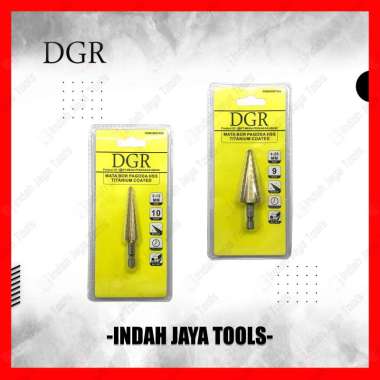 DGR Mata Bor Pagoda HSS Titanium 3-12 4-20 mm - Step Drill Bit Coated 4-20 MM