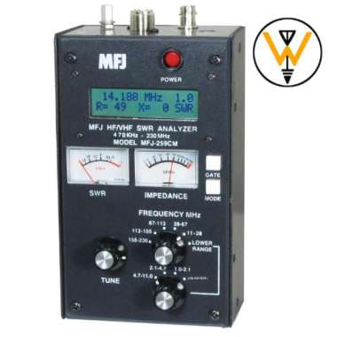 MFJ 259CM ANTENNA ANALYZER: 470-940KHZ +1-230MHZ