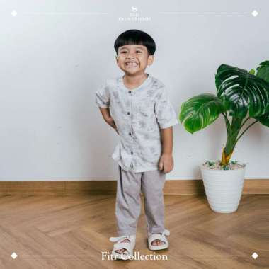 Little Palmerhaus Kadra Koko / Baju Koko Anak / Baju muslim anak 2Y Piper