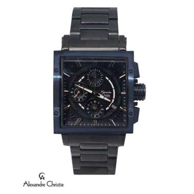 ALEXANDRE CHRISTIE AC 6182 AC6182 PRIA BLACK BLUE ORIGINAL