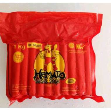 Sosis Hemato Ayam Sapi 1kg Halal BPOM Sosis Sapi 1kg