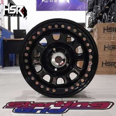 Velg Mobil offroad Ring 16 lubang baut 5 untuk Feroza, Jeep, Katana, Escudo, Taft, Vitara, Sidekick 