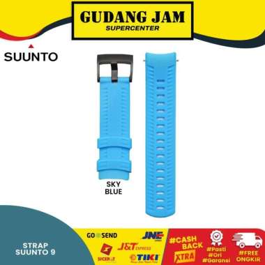 Strap Tali Karet Suunto 9 Baro Suunto 9 Non Baro Suunto Spartan Ultra Sky Blue