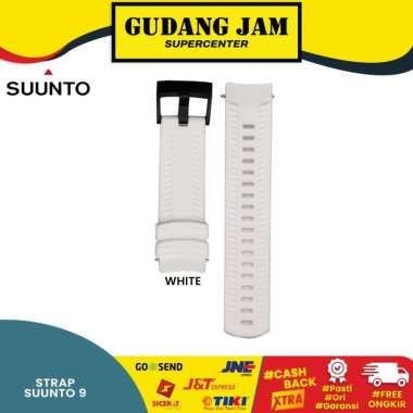 Strap Tali Karet Suunto 9 Baro Suunto 9 Non Baro Suunto Spartan Ultra White