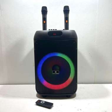 Speaker High Power 777 Plus Portable Bluetooth 12 Inch + Mic Wireless