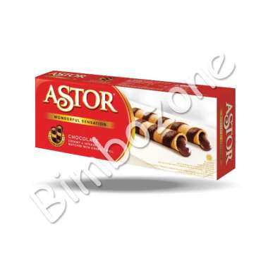 Promo Harga Astor Wafer Roll Chocolate 150 gr - Blibli