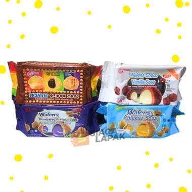 Walens Soes Nissin 100gr All Varian Rasa Keju Bluberi Coklat Vanila Coklat