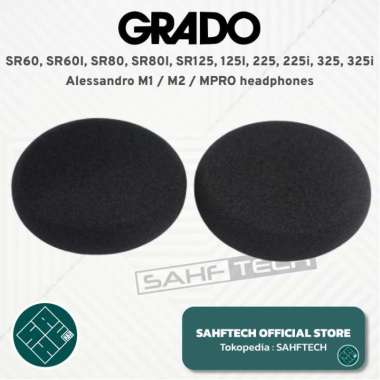 Ear Pads Earpads Cushions Replacements for GRADO SR60 SR80 SR125 SR325 Flat / S Cush