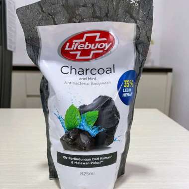 Promo Harga Lifebuoy Body Wash Charcoal and Mint 850 ml - Blibli