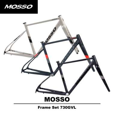Mosso Frame Set Sepeda Gravel 730GVL 460 BLACK