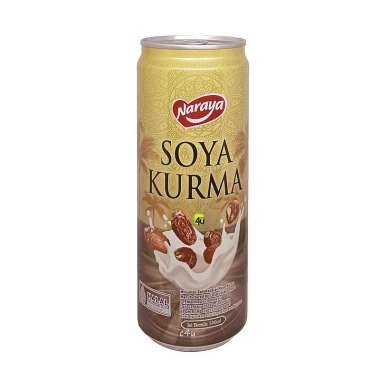 Naraya SOYA KURMA - Minuman Sari Kedelai Rasa Kurma - 300 ml KALENG