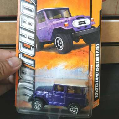 TOYOTA LAND CRUISER FJ40 UNGU MATCHBOX
