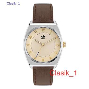 Original 100%!! Adidas AOSY22029 CODE TWO Jam Tangan Unisex Kulit Garansi Resmi 1 Tahun