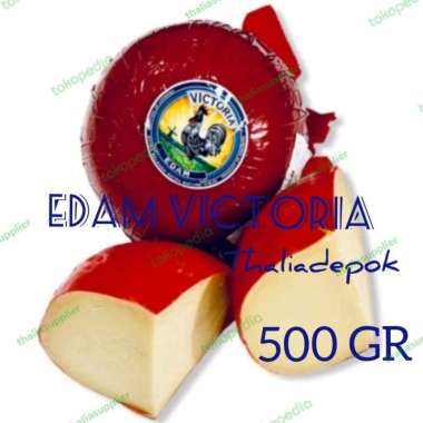 EDAM VICTORIA/KEJU EDAM AYAM HITAM ECERAN 500GR UNTUK KUKER DLL