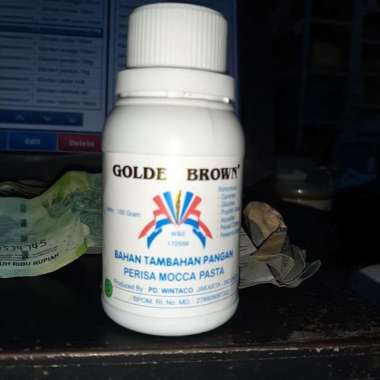 GOLDEN BROWN MOKA PASTA/PERISA100ML MAKANAN/ROTI/CAKE DLL