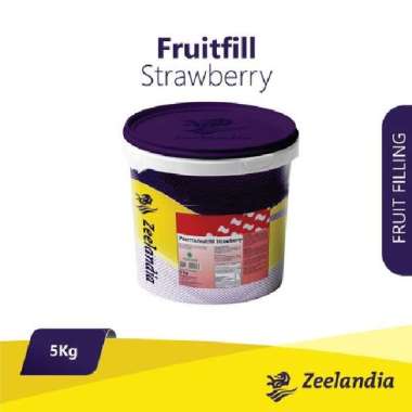 ZEELANDIA PALETTA STRAWBERRY FILLING/ISIAN RASA STRAWBERRY 5KG/PAIL