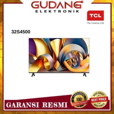 LED TV 32 INCH TCL 32S4500 LED TV FRAMELESS TCL 32 INCH 32S 4500 -