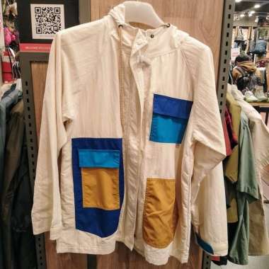 EIGER JAKET WANITA SERIES WS TRISHA COLORBLOCKING JACKET - OFF WHITE XXL