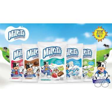 Milkita Milk Candy 112gr - Permen Milkita Susu Assorted - Campur