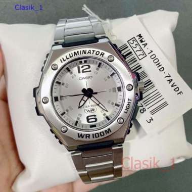 Original 100%!! CASIO MWA-100HD-7AVDF Jam Tangan Pria MWA100HD