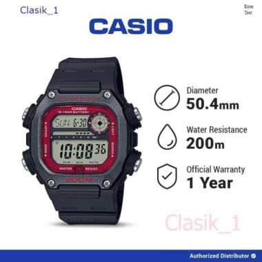 Original 100%!! Casio DW-291H-1BVDF - Jam Tangan Pria Digital