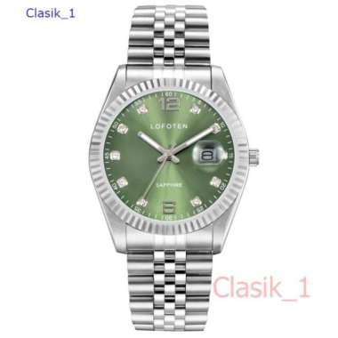 Original 100%!! Jam Tangan Pria Lofoten 8105 F-8105M Sapphire Silver Hijau