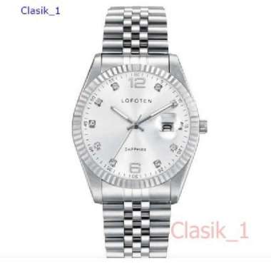 Original 100%!! Jam Tangan Pria Lofoten 8105 F-8105M Sapphire Full Silver