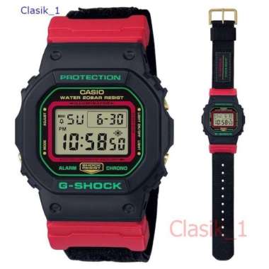 Original 100%!! Casio G-Shock DW-5600THC-1DR - Jam Tangan Pria